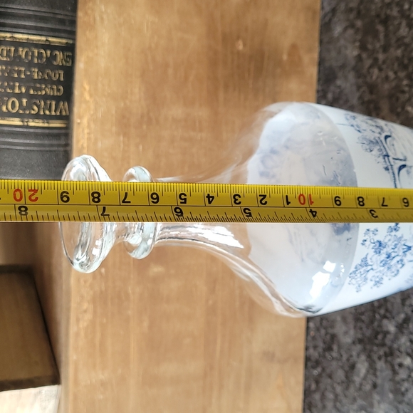 Vintage French Decanter Bottle with Stopper - Picture 9 of 14